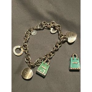 Tiffany & Co Bracelet w/ Necklace Charm